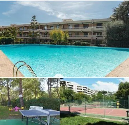 Daire Piscine Climatisation Tennis Nice